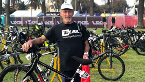 Tri Alliance Athlete at Challenge Melbourne