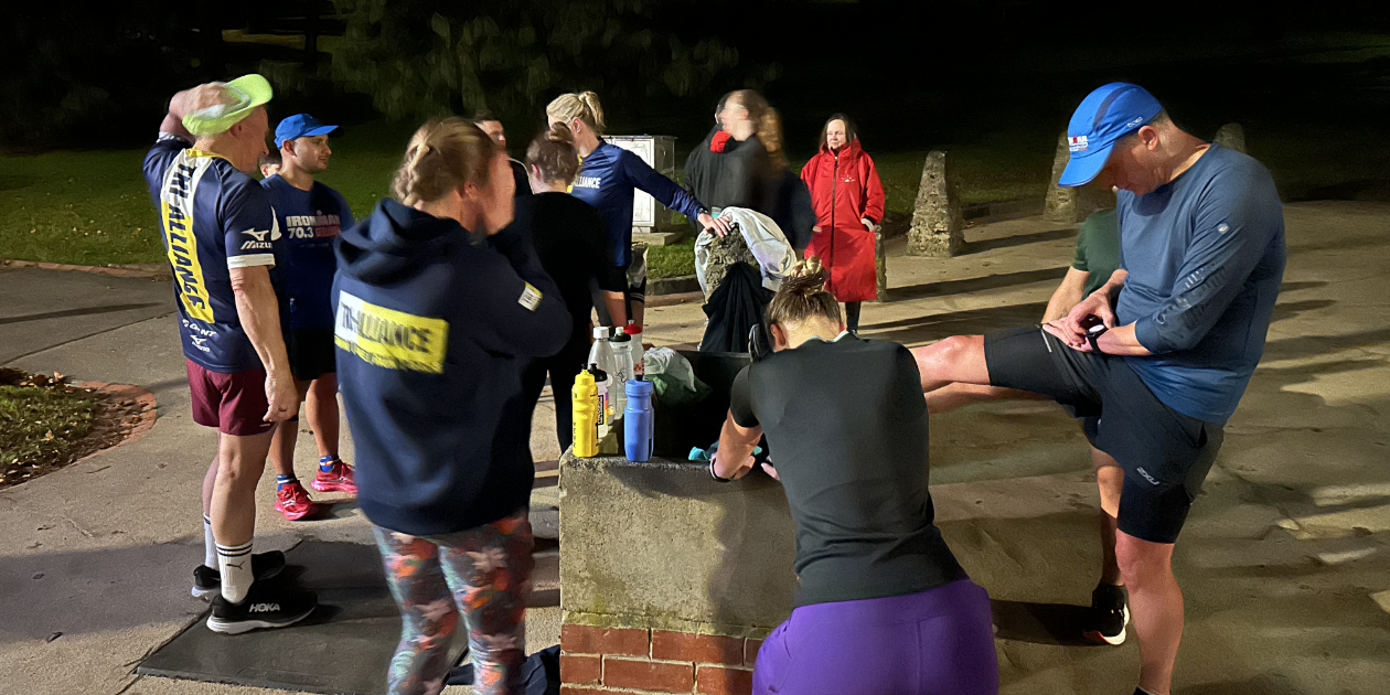 Post Tan Run Stretching